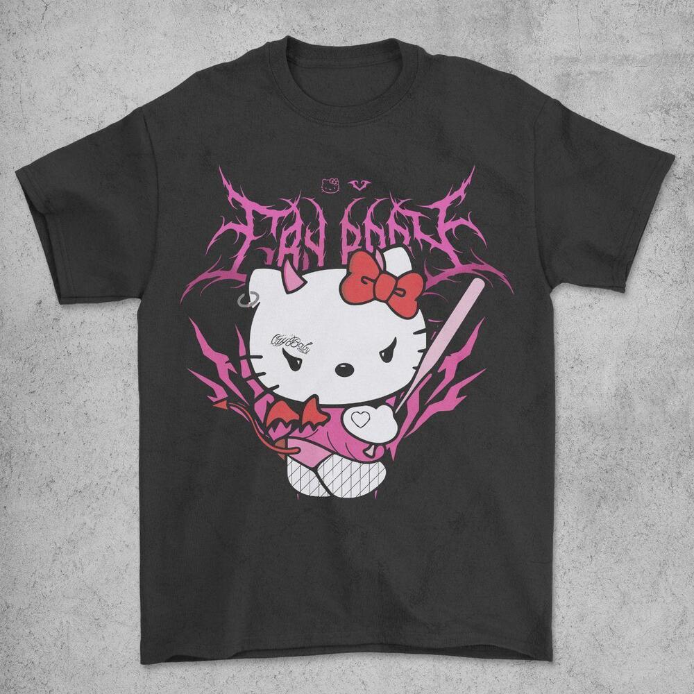 Style Crybaby Kitty T-Shirt Cute Shirt Unisex Graphic T-Shirt